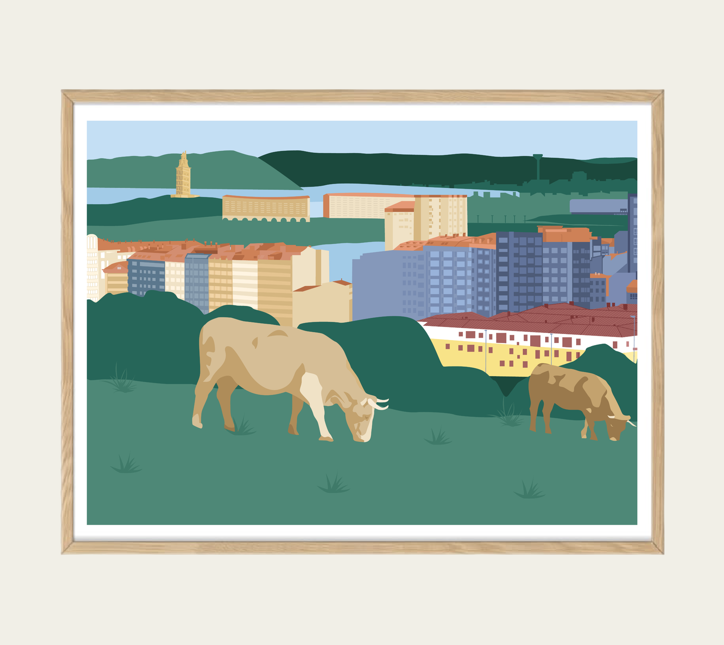 Entrada da Coruña
